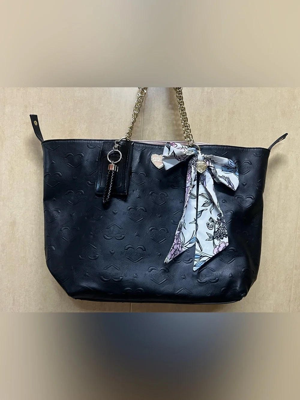 Betsey Johnson Y2K tote bag